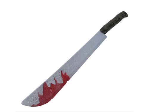 Zakrwawiona maczeta - 74 cm - 1 szt.