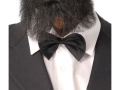 Black bow tie - 1 pc