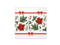 Christmas Poinsettia napkins - 33 cm - 20 pcs.