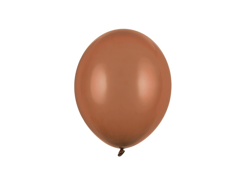 Balony lateksowe pastelowe mokka - średnie - 100 szt.