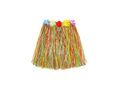 Spódniczka hawajska krótka wielokolorowa - 38 cm - 1 szt.