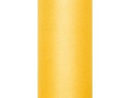 Plain yellow tulle - 30 cm x 9 meters - 1 piece.