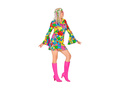 Strój Mody z Lat 60. - Flower Power