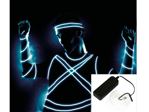 Battery Garland LED white light - 10 m