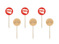 PRL cake picks - 6 pcs.