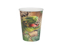 Kubeczki papierowe Dinozaury - 270 ml - 10 szt.