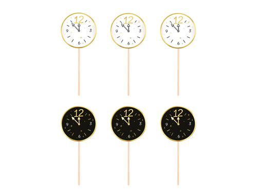 Happy New Year Partypicks - 6 pcs