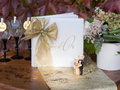 Decoration metallized table runner - gold - 30 cm x 5 m - 1 pcs.