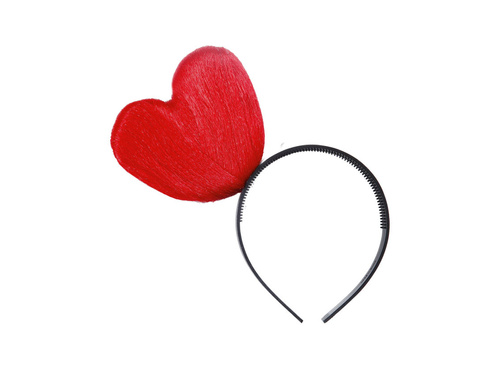 Opaska na głowę serce