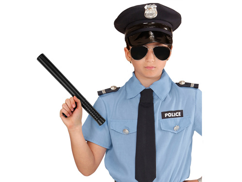 Pałka policyjna czarna - 29 cm - 1 szt.