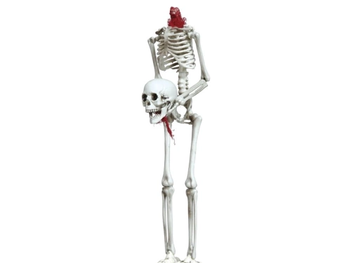 Dekoracja wisząca szkielet bez głowy - 37 cm - 1 szt.