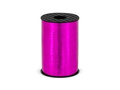 Decorative ribbon for balloons - metallic - dark pink - 225 m