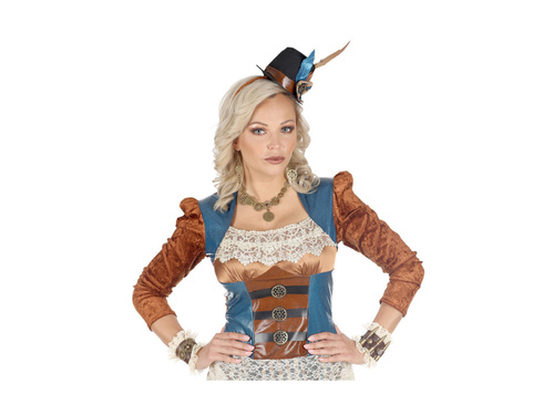 Para steampunkowych mankietów koronkowych