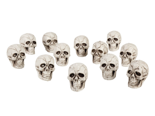Skulls in Net Bag - 12 pcs