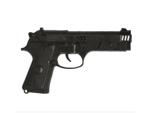Pistolet czarny - 24 cm - 1 szt.