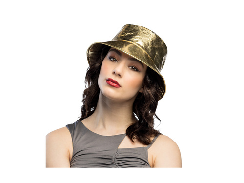Kapelusz typu bucket Glimmer złoty