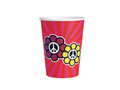 Paper cups Hippie - 250 ml - 8 pcs