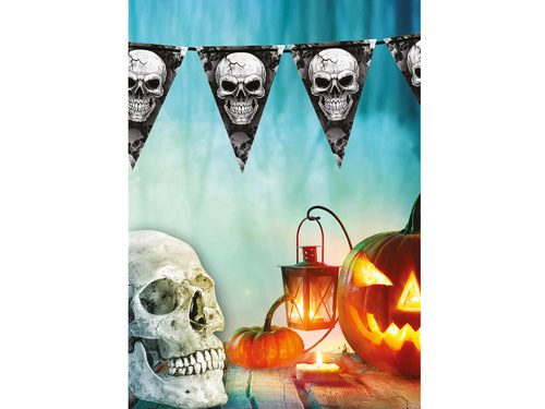 Halloween flag banner - 3 m - 1 pc