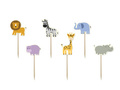 Safari shape pickers - 6 pcs.