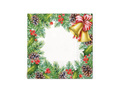 Christmas napkins Christmas frame - 33 cm - 20 pcs.