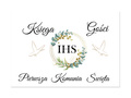 Sticker for wedding guest book - 1 pc.