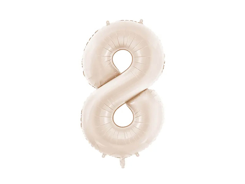 Number 8 Foil Balloon - 86 cm - 1 pc