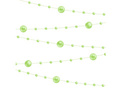 Light green pearl garland - 650 cm - 1 pcs.
