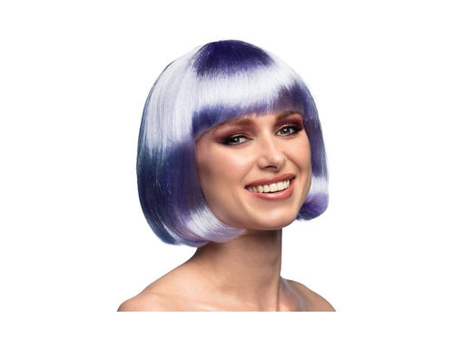 Peruka kabaretowa liliowa
