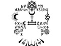Tatuaż Satanista  - 1 szt.