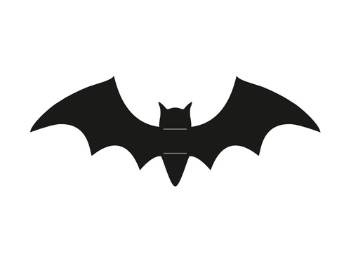 Hanging decoration Bats black