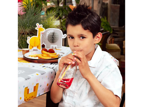Honeycomb table decorations Safari - 4 pcs.
