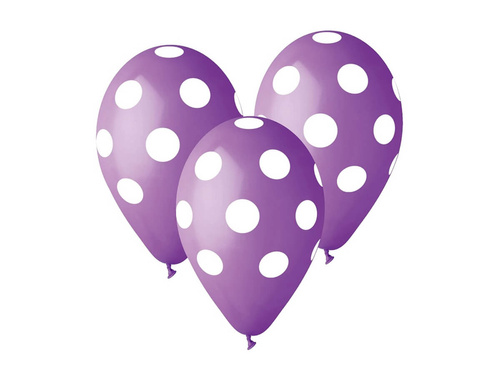 Pastel lavender pea balloons - 30 cm - 5 pcs.