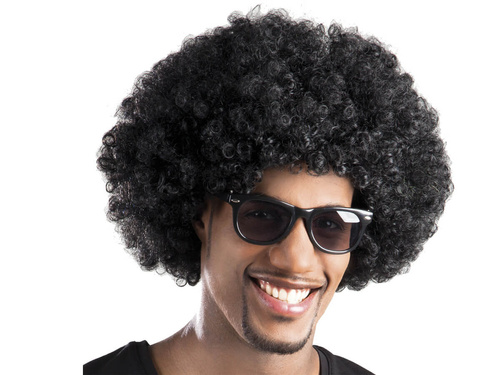Wig Afro black