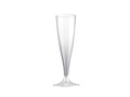 Champagne glasses transparent - 140 ml - 10 pcs.