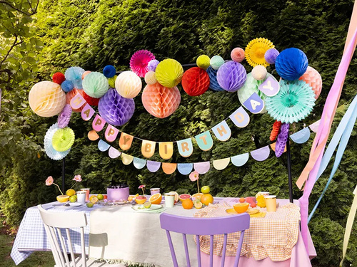 Paper garland, 3 m, 1 pc