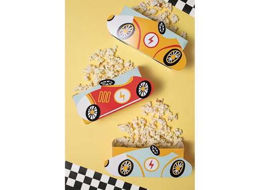 Boxes for popcorn Cars - 3 pcs.