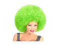 Zielona duża peruka afro wysokiej jakości