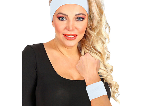 Pair of white wristbands