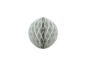 Hanging decoration light gray ball - 10 cm - 1 pcs.