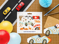 Washable tattoos Cars - 11 pcs.