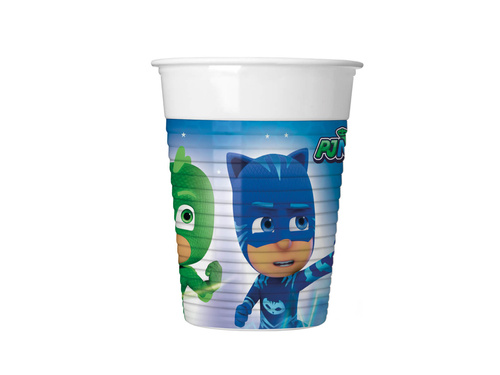 Kubeczki plastikowe Pidżamersi - 200 ml - 8 szt.