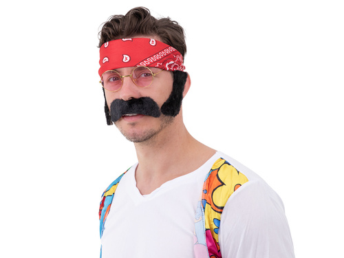 Wąsy i pejsy czarne - 1 op.