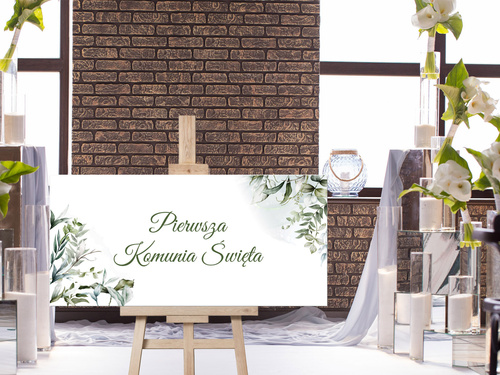 Communion poster - First Holy Communion - 70x33 cm