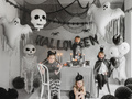 Balon foliowy Duch na Halloween - 93x86 cm - 1 szt.