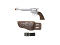 Pistolet kowbojski z kaburą i pasem - 28 cm