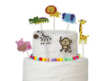 Zoo cupcake pickers - 7 pcs.