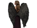 Angel wings black 120 x 120
