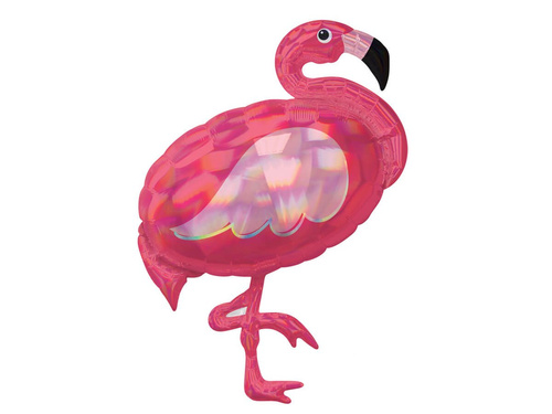 Foil balloon Flamingo - 71 cm x 83 cm - 1 pc.