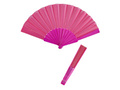 Pink feather fan
