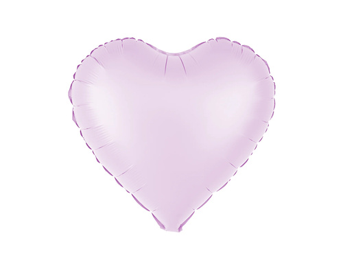 Balon foliowy Serce liliowe - 45 cm - 1 szt.